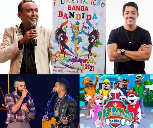 Agenda Cultural: Henrique e Juliano, Renato Albani e Patrulha Canina e mais eventos em Teresina