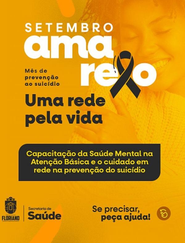  Coordena&ccedil;&atilde;o de Sa&uacute;de mental de Floriano promove capacita&ccedil;&atilde;o em preven&ccedil;&atilde;o ao suic&iacute;dio.(Imagem:Secom)
