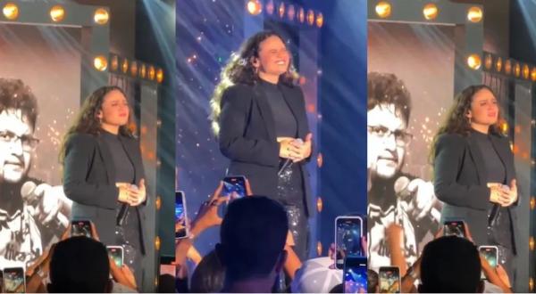 Luiza chora ao homenagear Maurílio em gravação de primeiro DVD solo após morte de parceiro