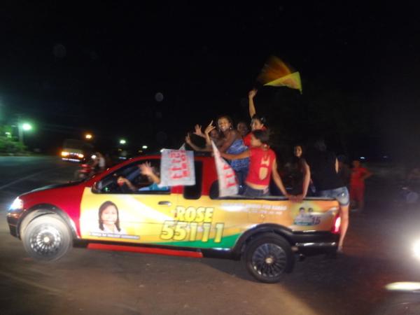 Carreata da coliga&ccedil;&atilde;o Unidos por Bar&atilde;o.(Imagem:FlorianoNews)