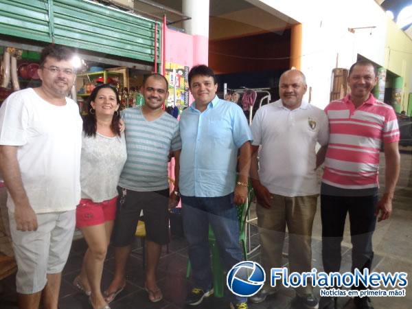 Almir Reis agradece a popula&ccedil;&atilde;o de Floriano pelos votos em Marcelo Castro.(Imagem:FlorianoNews)