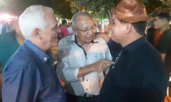 Deputado Themístocles Filho e Dr. Pessoa fazem visitas ao interior
