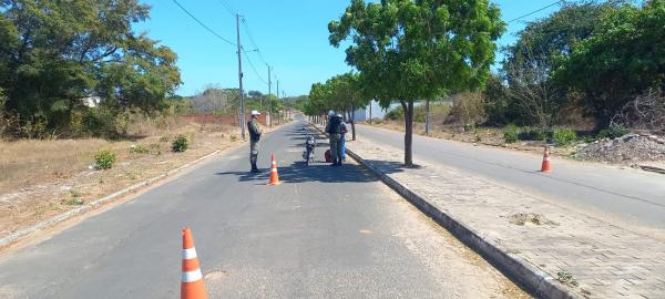 "Operação Relâmpago" do 3º BPM realiza ações de fiscalização em Floriano