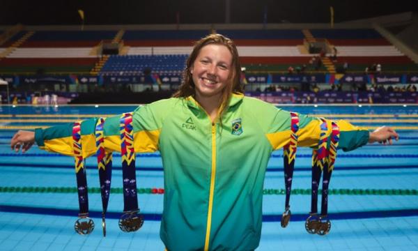 Stephanie Balduccini deixa a Colômbia como a maior medalhista de Cali 2021