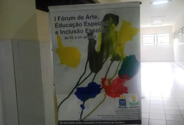 UFPI sedia I F&oacute;rum de Arte, Educa&ccedil;&atilde;o Especial e Inclus&atilde;o Escolar(Imagem:FlorianoNews)