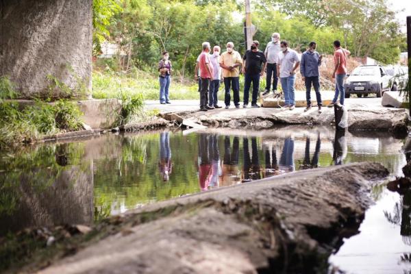 Em primeira agenda como prefeito, Dr. Pessoa visita pontos afetados pela chuva em Teresina