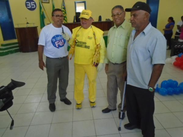 Moura F&eacute; tem candidatura oficializada em conven&ccedil;&atilde;o do PMB.(Imagem:FlorianoNews)