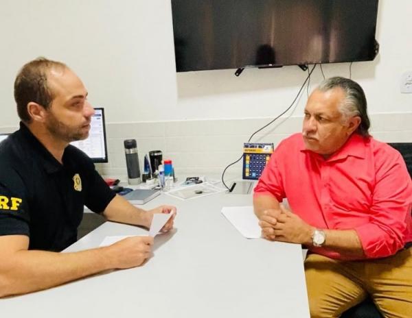 Prefeitura de Floriano e PRF alinham ações para prevenir acidentes de trânsito no município