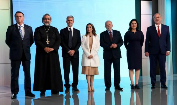 Debate com candidatos &agrave; Presid&ecirc;ncia da Rep&uacute;blica na Globo(Imagem:Brenno Carvalho)