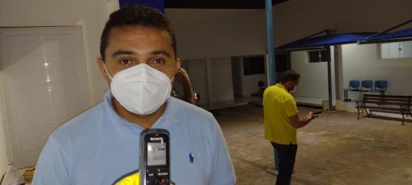 Secretaria Municipal de Sa&uacute;de, James Rodrigues.(Imagem:FlorianoNews)