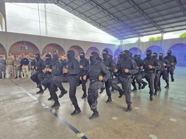 PMPI realiza formatura de 24 policiais militares do V Curso de Ações Táticas Especiais