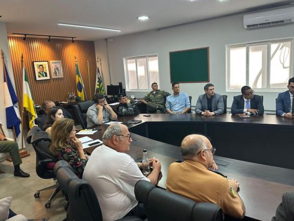 Conselho de Segurança Pública realiza encontro para debater estratégias de combate à criminalidade