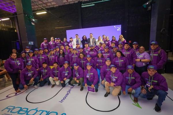 1&ordf; Feira de Rob&oacute;tica Seduc + Tron celebra a inclus&atilde;o da disciplina nas escolas p&uacute;blicas estaduais e premia professores.(Imagem:Divulga&ccedil;&atilde;o)