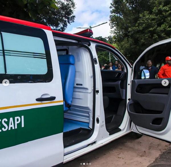  HTN recebe nova ambul&acirc;ncia durante visita do governador e anuncia amplia&ccedil;&atilde;o de leitos.(Imagem:Divulga&ccedil;&atilde;o)