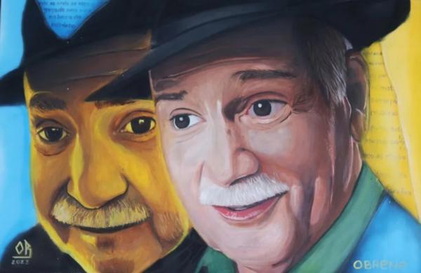 Paulo Vanzolini, compositor morto há dez anos, tem obra revitalizada em telas de graffiti