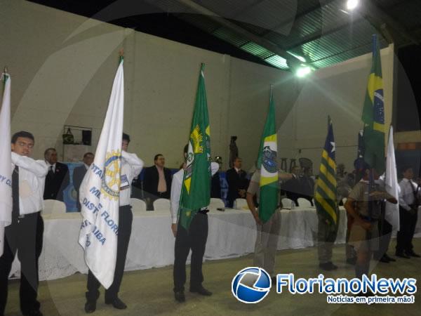 Rotary Club M&eacute;dio Parna&iacute;ba realizou abertura da VII Confer&ecirc;ncia da Juventude em Floriano.(Imagem:FlorianoNews)