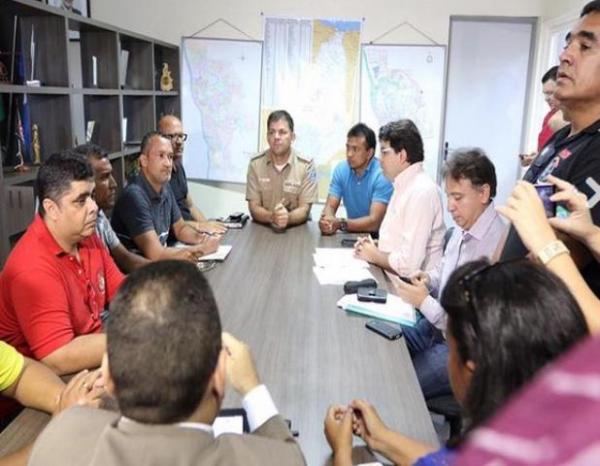 Governo e comando fazem reuni&atilde;o de emerg&ecirc;ncia para evitar greve na PM.(Imagem:Cidadeverde.com)
