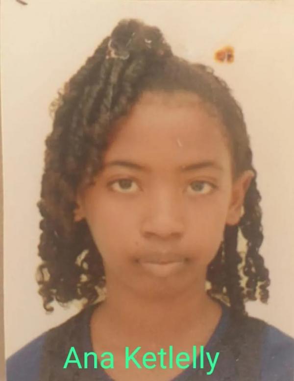  Ana Ketlely, de 11 anos. (Imagem: Reprodu&ccedil;&atilde;o)