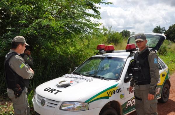 180 trouxinhas de maconha e 800 gramas da erva., durante opera&ccedil;&atilde;o na manha(Imagem:Meio Norte)
