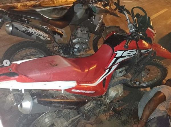 Polícia Militar recupera motocicleta roubada e prende suspeito em Floriano