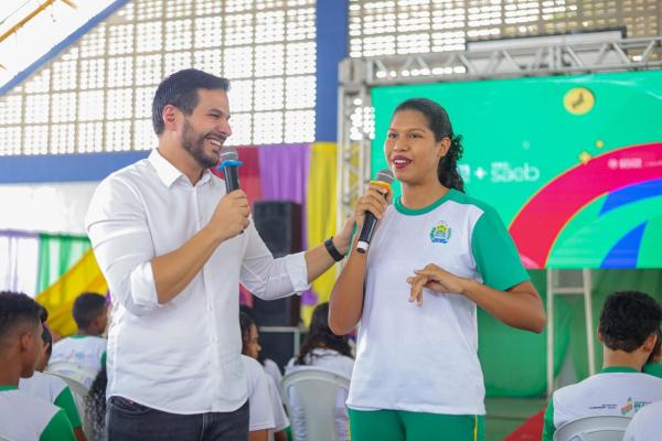 Estudantes da rede estadual participam de revis&atilde;o Pr&eacute;-Enem e Pr&eacute;-Saeb em Uni&atilde;o.(Imagem:Let&iacute;cia Santos)