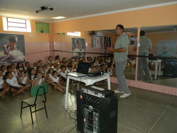Escola Pequeno Príncipe realizou palestra de conscientização na Semana do Trânsito.(Imagem:EPP)