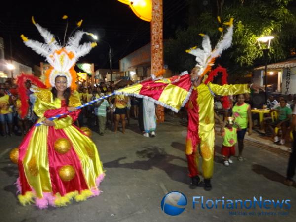 Cores, brilhos e samba no p&eacute; marcaram os desfiles das escolas de samba. (Imagem:FlorianoNews)