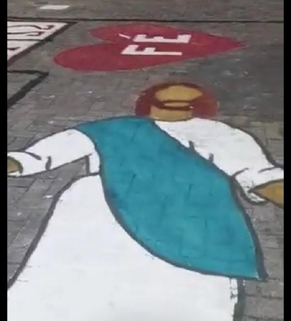 Cat&oacute;licos participam das celebra&ccedil;&otilde;es de Corpus Christi em Floriano(Imagem:Reprodu&ccedil;&atilde;o)
