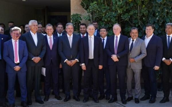 Rafael Fonteles participa de reunião com presidente da Câmara Federal