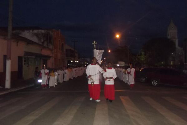 Encerramento do festejo de S&atilde;o Pedro de Alc&acirc;ntara. (Imagem:FlorianoNews)