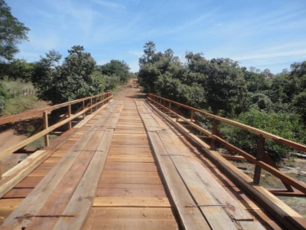 Liberada a ponte da localidade Morrinhos