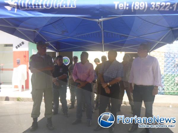 Inaugurada a sede do Fundo de Sa&uacute;de dos Militares em Floriano.(Imagem:FlorianoNews)