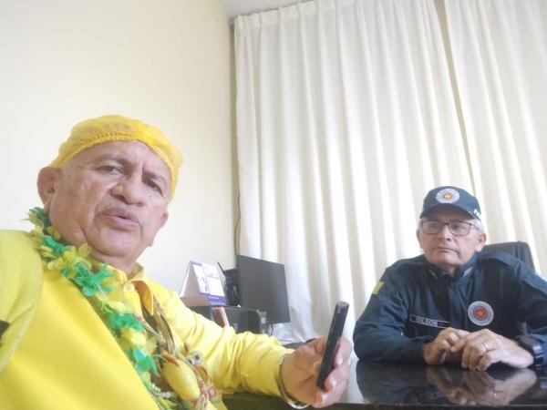 Tenente-Coronel Gilson Leite(Imagem:FlorianoNews)