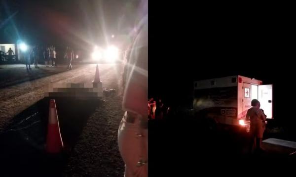 Mulher morre ao cair de ambulância em rodovia no Piauí; vítima estava com filho de 5 anos