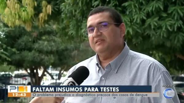  Herlon Guimar&atilde;es alerta para a import&acirc;ncia da preven&ccedil;&atilde;o contra criadouros do mosquito Aedes aegypti. (Imagem:Reprodu&ccedil;&atilde;o/TV Clube )