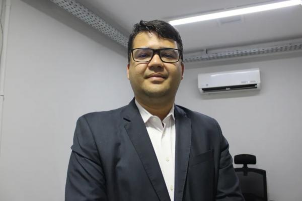  Secret&aacute;rio estadual de seguran&ccedil;a p&uacute;blica Chico Lucas.(Imagem: Laura Moura /g1 )