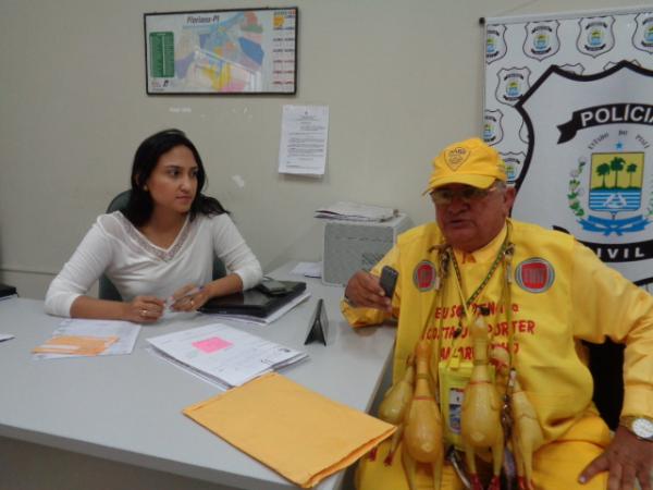 Delegada Luana Alves(Imagem:FlorianoNews)