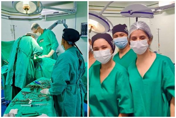  Hospital Regional Tib&eacute;rio Nunes refor&ccedil;a experi&ecirc;ncia cir&uacute;rgica com intenso treinamento no HGV(Imagem:Reprodu&ccedil;&atilde;o/Instagram)