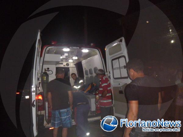 Homem &eacute; baleado ap&oacute;s tentativa de assalto em Floriano.(Imagem:FlorianoNews)