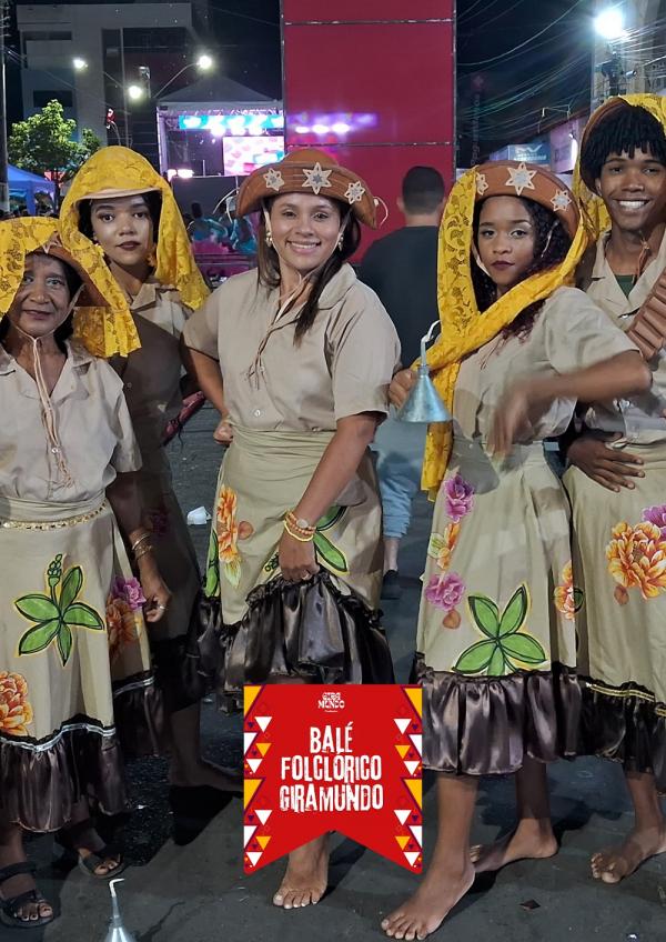 Bal&eacute; Folcl&oacute;rico Giramundo Homenageia Luiz Gonzaga, o Rei do Bai&atilde;o em Festival realizado pela Prefeitura de Floriano.(Imagem:Divulga&ccedil;&atilde;o)