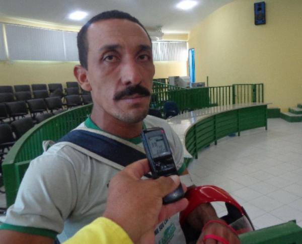 Alonso Costa, Agente Comunit&aacute;rio de Sa&uacute;de.(Imagem:FlorianoNews)