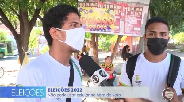 Eleitores não poderão levar celular para cabine de votação e nem circular armados