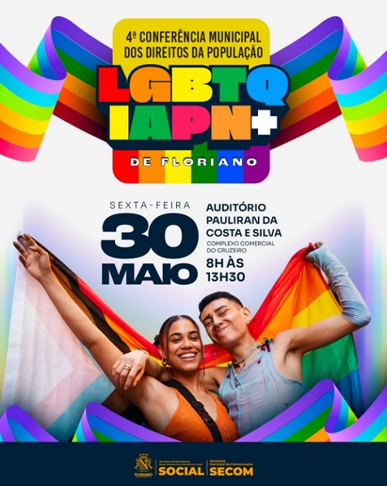 Floriano sedia 4ª Conferência Municipal dos Direitos da População LGBTQIAPN+