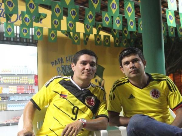 Colombianos que moram no Piauí se preparam para torcer contra o Brasil