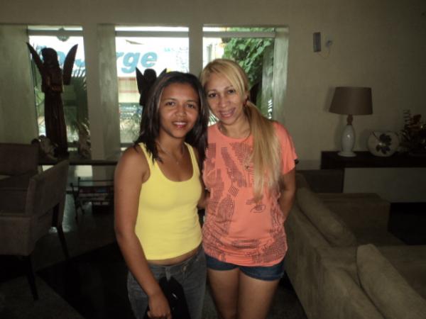 Taty Girl e Cida Santana(Imagem:reda&ccedil;&atilde;o)