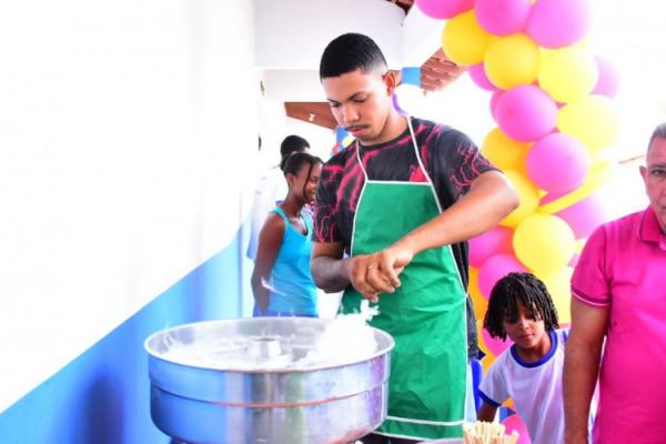 Assist&ecirc;ncia Social de Floriano comemora o Dia das Crian&ccedil;as com festas na sede e no campo(Imagem:Secom)