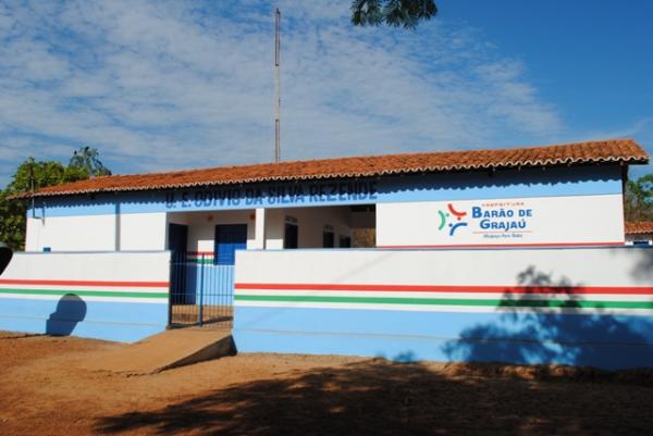 Prefeitura de Barão de Grajaú continua a recuperação de escolas da zona rural.(Imagem:Assessoria de Comunicação)