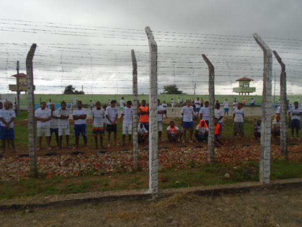 Pastoral Carcer&aacute;ria promove Missa de P&aacute;scoa na penitenci&aacute;ria de Floriano.(Imagem:FlorianoNews)