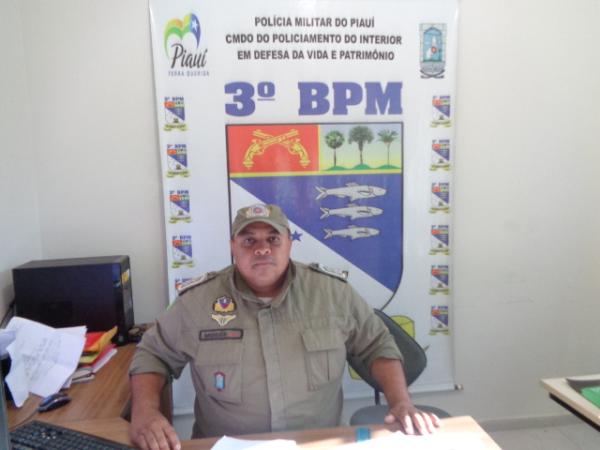 Tenente Mois&eacute;s Morais(Imagem:FlorianoNews)