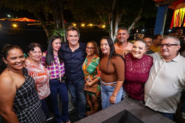 Ciro Nogueira com Ivanária e Themístocles: